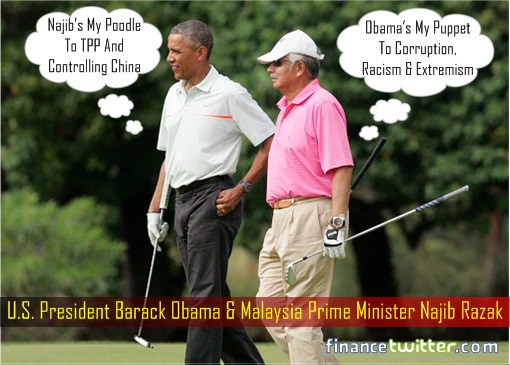 us-president-barack-obama-and-malaysia-prime-minister-najib-razak-play-golf-hidden-intentions