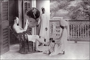british-colonization-of-india-indian-cleaning-briton-foot