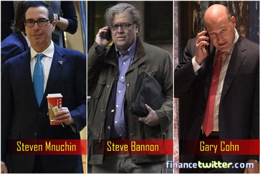 donald-trump-hiring-of-ex-goldman-sachs-steven-mnuchin-steve-bannon-gary-cohn