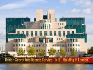 British Secret Intelligence Service - MI6 - Building in London
