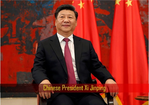 Chinese President Xi Jinping - Sitting on Chair