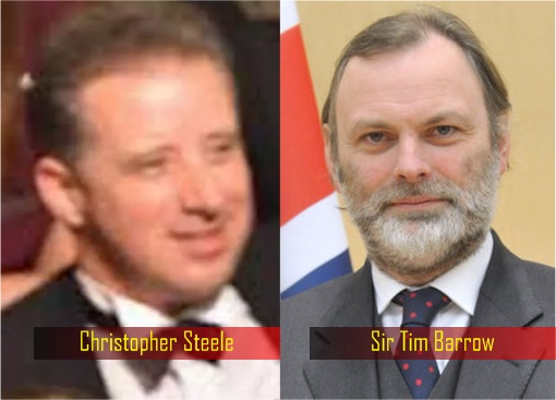 Christopher Steele and Sir Tim Barrow