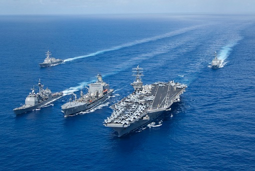 A U.S. Navy's Carrier Strike Group