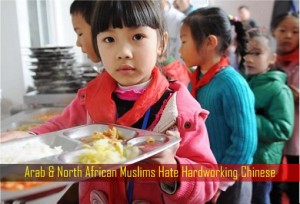 Arab and North African Muslims Hate Hardworking Chinese