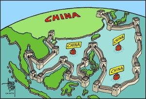 China Bully - Great Wall Around South China Sea