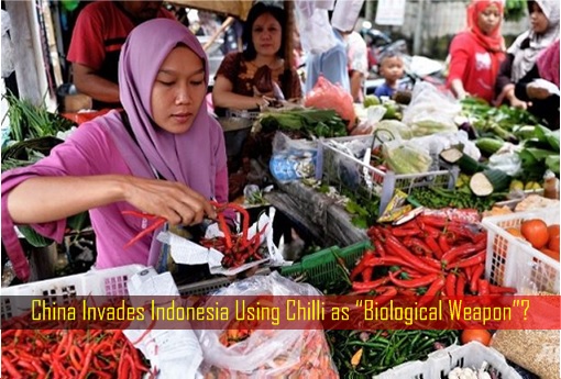 China Invades Indonesia Using Chilli as Biological Weapon