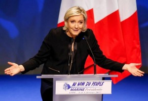 France Presidency 2017 - Marine Le Pen Giving A Speech