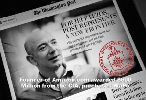 Jeff Bezos - Owner of Washington Post and Amazon - Awarded CIA Contract