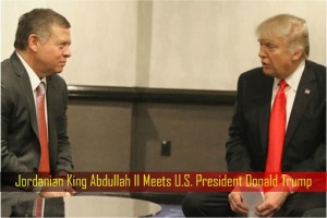 Jordanian King Abdullah II Meets U.S. President Donald Trump