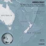 Zealandia Continent - Hidden Crust - Map
