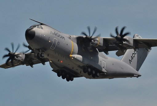 Airbus A400M transport aircraft