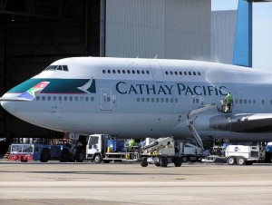 Cathay Pacific Airlines - At Tarmac