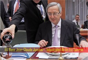 EU Boss Jean-Claude Juncker - Intoxicated At An EU Summit