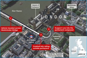 London Terrorist Attack - House of Parliament United Kingdom