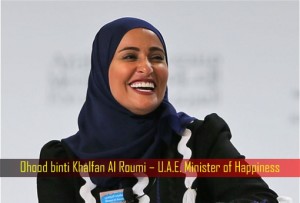 Ohood binti Khalfan Al Roumi – U.A.E. Minister of Happiness