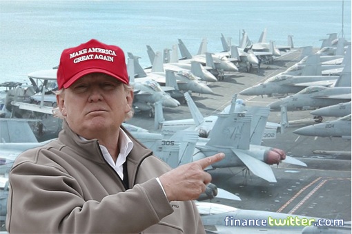 President Donald Trump - Increase Defence Spending - Make America Great Again