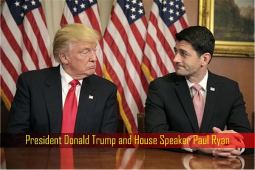 President Donald Trump and House Speaker Paul Ryan