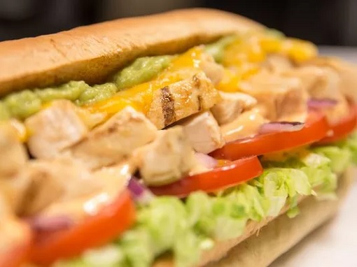 Subway Chicken Scandal - A Chicken Sandwich with Guacamole