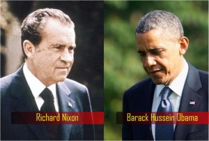 Watergate Scandal - Richard Nixon and Barack Obama