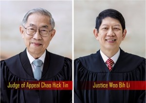 City Harvest Church CHC Appeal - Judge of Appeal Chao Hick Tin and Justice Woo Bih Li