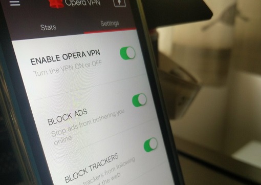 Enable Opera VPN on Mobile Phone