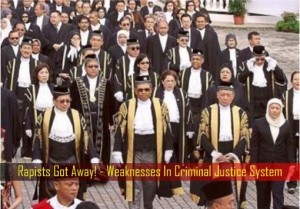 Rapists Got Away - Weaknesses In Criminal Justice System