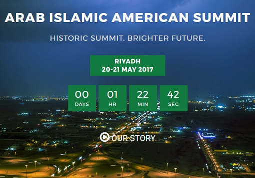 Arab Islamic American Summit - Countdown Clock