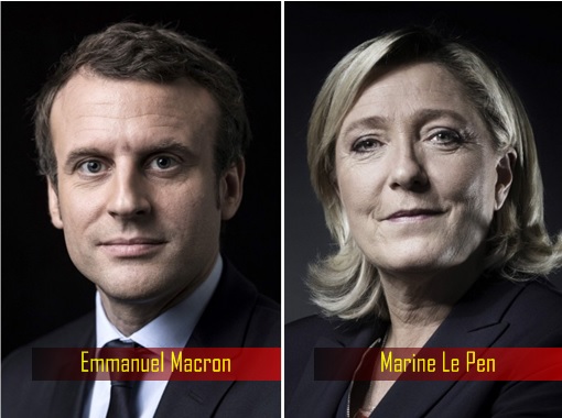 France Presidency Election 2017 - Emmanuel Macron and Marine Le Pen