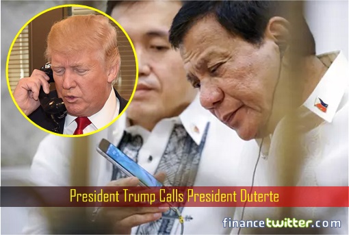 President Trump Calls President Duterte