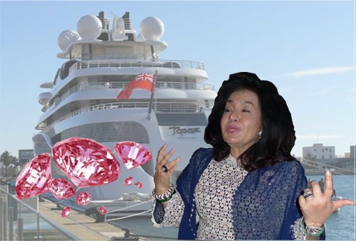 1MDB Scandal - Topaz Yacht - Rosmah Mansor - 22 Carat Pink Diamond