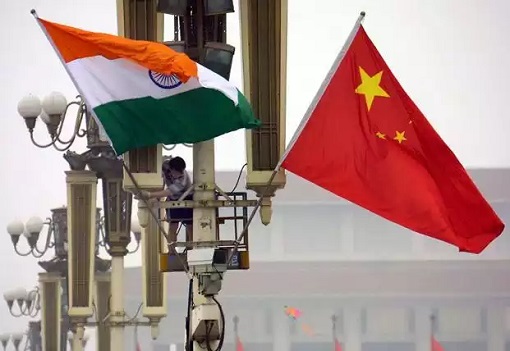 China VS India - Flags