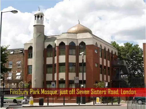 Finsbury Park Mosque, just off Seven Sisters Road, London