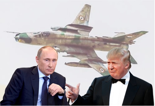 US Shot Down Syrian SU-22 - Trump Challenges Putin