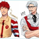 This Is What Billion-Dollar Fast Food Mascots Would Look Like As Anime Characters