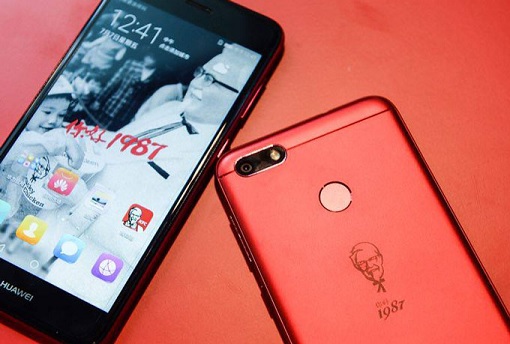 KFC-Huawei Launches Smartphone - Special Edition