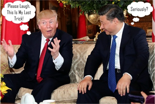 President Donald Trump Meets President Xi Jinping - Make Jokes