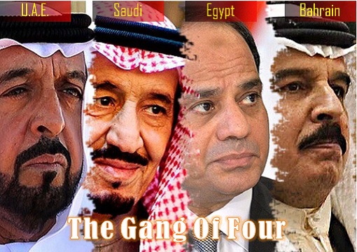 The Gang of Four - Middle East - UAE, Saudi, Egypt, Bahrain