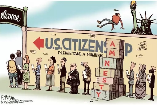 US Illegal Immigrants vs US Citizenship