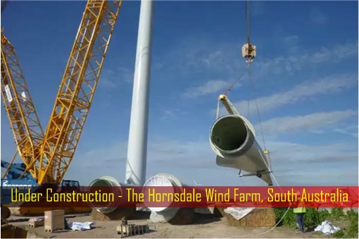 Under Construction - The Hornsdale Wind Farm, South Australia