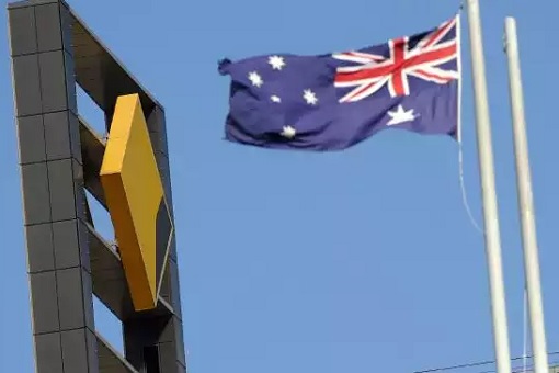 Commonwealth Bank of Australia - Logo and Australia Flag