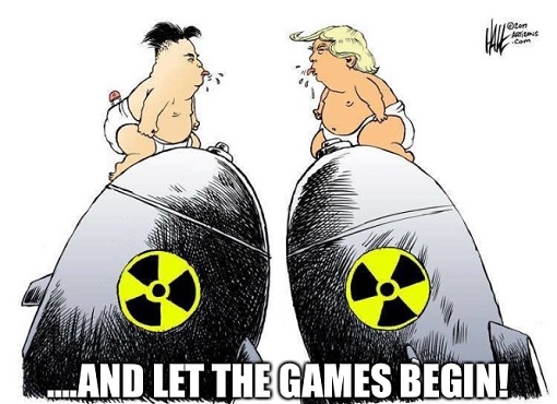 Nuclear War - Mind Games - Kim Jong-Un and Donald Trump