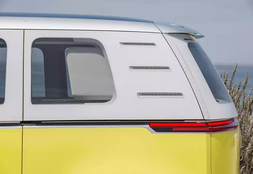 Volkswagen VW Electric Microbus 2022 - Side View - Rear