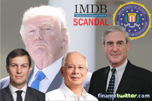 1MDB Scandal - Jared Kusher, Najib Razak, Donald Trump, Robert Mueller
