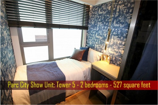 Hong Kong ChinaChem Parc City - Show Unit, 527 square feet - Bedroom 2