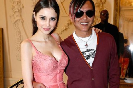 Macau Billionaire Stephen Hung with Wife Deborah Valdez