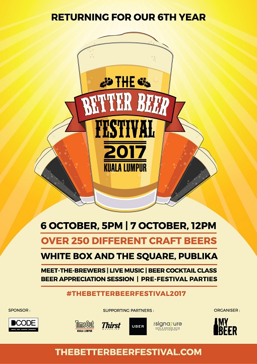 Malaysia Kuala Lumpur 2017 The Better Beer Festival