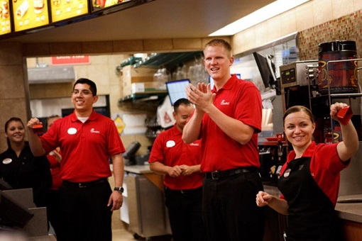 Chick-fil-A Restaurant - Motivated Staff