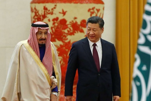China President Xi Jinping and Saudi Arabia King Salman