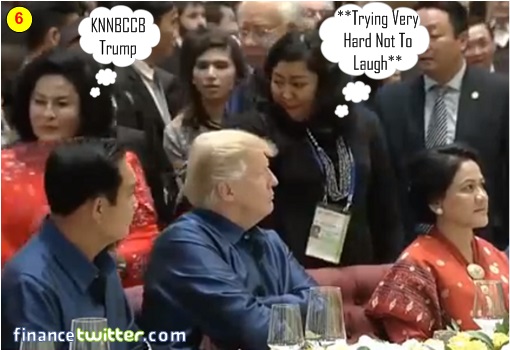 Asean Summit Manila 2017 - President Trump Pretends Not Seeing Najib and Rosmah - 6