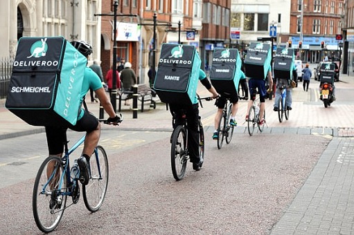 Deliveroo Editions Dark Kitchens - Delivery Cyclists and Scooter